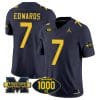 Donovan Edwards Jersey #7 Michigan Wolverines 1000 Wins Patch Vapor Limited Football Navy 4 Donovan Edwards Jersey #7 Michigan Wolverines 1000 Wins Patch Vapor Limited Football Navy