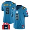 DeShawn Gaddie Jr Jersey #9 Ole Miss Rebels Football Flag Patch All Stitched Blue 1 7 DeShawn Gaddie Jr Jersey #9 Ole Miss Rebels Football Flag Patch All Stitched Blue 1