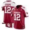 Drake Stoops Jersey #12 Oklahoma Sooners Vapor Limited College Football Stitched Alternate