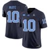 Drake Maye Jersey #10 North Carolina Tar Heels Vapor Limited College Football Navy 4 Drake Maye Jersey #10 North Carolina Tar Heels Vapor Limited College Football Navy