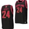 Donta Scott Jersey #24 Maryland Terrapins College NIL Replica Basketball Black