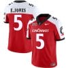 Emory Jones Jersey #5 Cincinnati Bearcats Vapor Limited College Football All Stitched Red Alternate 4 Emory Jones Jersey #5 Cincinnati Bearcats Vapor Limited College Football All Stitched Red Alternate