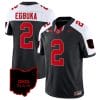 Emeka Egbuka Jersey #2 Ohio State Buckeyes College Football Stitched Vapor Limited Ohio Patch Black Alternate