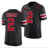 Emeka Egbuka Jersey #2 Ohio State Buckeyes Ohio Stadium Patch College Football Black