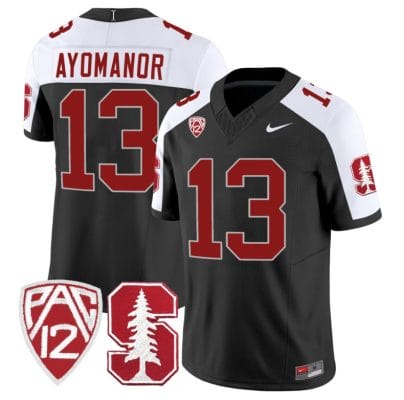 Elic Ayomanor Jersey #13 Standford Cardinal Jersey Vapor Limited College Football Black Alternate