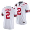 Emeka Egbuka Jersey #2 Ohio State Buckeyes Ohio Stadium Patch College Football White 4 Emeka Egbuka Jersey #2 Ohio State Buckeyes Ohio Stadium Patch College Football White