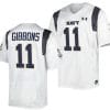 Eavan Gibbons Jersey #11 Navy Midshipmen Premier Replica College Football White