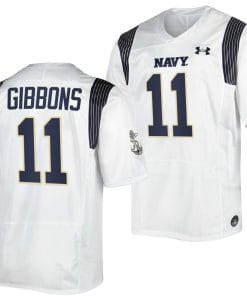Eavan Gibbons Jersey #11 Navy Midshipmen Premier Replica College Football White