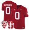 Gaethan Bernadel Jersey #0 Standford Cardinal Jersey Vapor Limited College Football Crimson