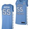 Harrison Ingram Jersey #55 North Carolina Tar Heels College Basketball Blue 5 Harrison Ingram Jersey #55 North Carolina Tar Heels College Basketball Blue