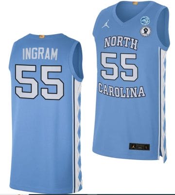 Harrison Ingram Jersey #55 North Carolina Tar Heels College Basketball Blue 8 Harrison Ingram Jersey #55 North Carolina Tar Heels College Basketball Blue