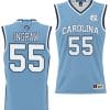 Ingram Blue Jersey #55 UNC Tar Heels College NIL Basketball Lightweight Blue