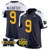 JJ McCarthy Jersey #9 Michigan Wolverines 1000 Wins Patch Vapor Limited Football Navy Alternate