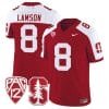 Justin Lamson Jersey #8 Standford Cardinal Jersey Vapor Limited College Football Crimson Alternate