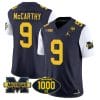 JJ McCarthy Jersey #9 Michigan Wolverines 1000 Wins Patch Vapor College Football White Sleeves 4 JJ McCarthy Jersey #9 Michigan Wolverines 1000 Wins Patch Vapor College Football White Sleeves