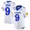 Jason Bean Jersey #9 Kansas Jayhawks Blackhawk Vapor Limited Football White