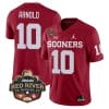 Jackson Arnold Jersey #10 Oklahoma Sooners Allstate Red River Rivalry College Football Stitched Red