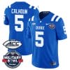 Jalon Calhoun Jersey #5 Duke Blue Devils Football Limited Royal - Military Bowl