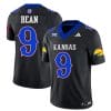 Jason Bean Jersey #9 Kansas Jayhawks Blackhawk Vapor Limited Football Black