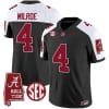 Jalen Milroe Jersey #4 Alabama Crimson Tide Vapor Limited Football Alabama Map Black Alternate 4 Jalen Milroe Jersey #4 Alabama Crimson Tide Vapor Limited Football Alabama Map Black Alternate