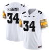 Jay Higgins Jersey #34 Iowa Hawkeyes Vapor Limited College Football White