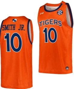 Jabari Smith Jr Jersey #10 Auburn Tigers College Basketball Unite As One Orange