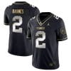Jovantae Barnes Jersey #2 Oklahoma Sooners College Football Stitched Black Gold
