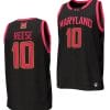 Julian Reese Jersey #10 Maryland Terrapins College NIL Replica Basketball Black
