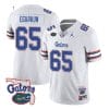 Kingsley Eguakun Jersey #65 Florida Gators Vapor Limited College Football White 5 Kingsley Eguakun Jersey #65 Florida Gators Vapor Limited College Football White