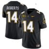 Kanye Roberts Jersey #14 Appalachian State Mountaineers Vapor Limited College Football Black