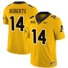 Kanye Roberts Jersey #14 Appalachian State Mountaineers Vapor Limited College Football Yellow