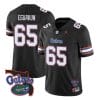 Kingsley Eguakun Jersey #65 Florida Gators Vapor Limited College Football Black