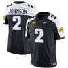 Kaleb Johnson Jersey #2 Iowa Hawkeyes Vapor Limited College Football Black Alternate