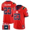 Khari Coleman Jersey #23 Ole Miss Rebels Football Ole Miss Flag All Stitched Red 6 Khari Coleman Jersey #23 Ole Miss Rebels Football Ole Miss Flag All Stitched Red