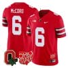 Kyle Mccord Jersey #6 Ohio State Buckeyes College Football Stitched Logo Patch Scarlet