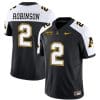 Kaedin Robinson Jersey #2 Appalachian State Mountaineers Vapor Limited College Football Black Alternate