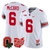 Kyle Mccord Jersey #6 Ohio State Buckeyes College Football Stitched Logo Patch White 4 Kyle Mccord Jersey #6 Ohio State Buckeyes College Football Stitched Logo Patch White