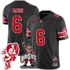 Kyle McCord Jersey #6 Ohio State Buckeyes Football Stitched Brutus Buckeye Patch Black