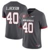 Landon Jackson Jersey #40 Arkansas Razorback Football All Stitched Gray