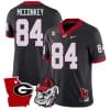 Ladd McConkey Jersey #84 Georgia Bulldogs Georgia State Map College Football Stitched Black