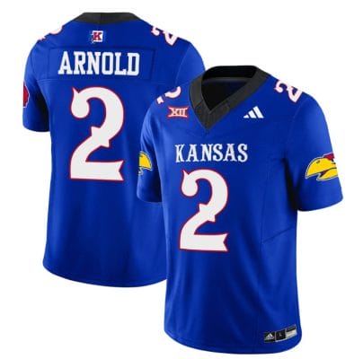 Lawrence Arnold Jersey #2 Kansas Jayhawks Blackhawk Vapor Limited Football Royal 8 Lawrence Arnold Jersey #2 Kansas Jayhawks Blackhawk Vapor Limited Football Royal