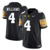 Leshon Williams Jersey #4 Iowa Hawkeyes Vapor Limited College Football Black 5 Leshon Williams Jersey #4 Iowa Hawkeyes Vapor Limited College Football Black