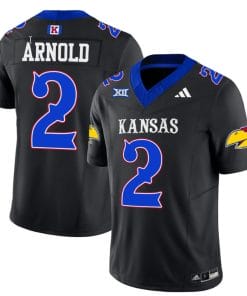 Lawrence Arnold Jersey #2 Kansas Jayhawks Blackhawk Vapor Limited Football Black
