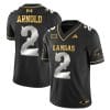 Lawrence Arnold Jersey #2 Kansas Jayhawks Blackhawk Gold Vapor Football Black Limited 5 Lawrence Arnold Jersey #2 Kansas Jayhawks Blackhawk Gold Vapor Football Black Limited