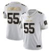 Maema Njongmeta Jersey #55 Wisconsin Badgers Gold Vapor College Football White Gold