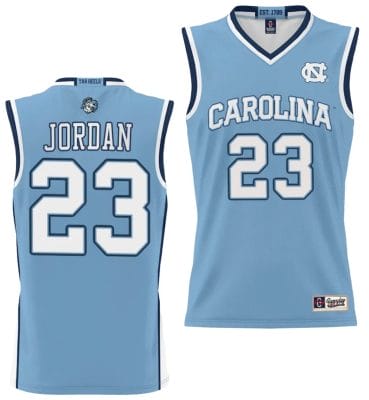 Michael Jordan Jersey #23 UNC Tar Heels College NIL Basketball Lightweight Blue