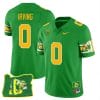 Mar'Keise Irving Jersey #0 Oregon Ducks ‘Mighty Oregon’ Throwback Football Oregon State Green