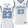 Michael Jordan Jersey #23 UNC Tar Heels College NIL Basketball Lightweight White