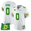 Mar'Keise Irving Jersey #0 Oregon Ducks ‘Mighty Oregon’ Throwback Football Oregon State White