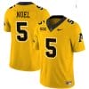 Nate Noel Jersey #5 Appalachian State Mountaineers Vapor Limited College Football Yellow